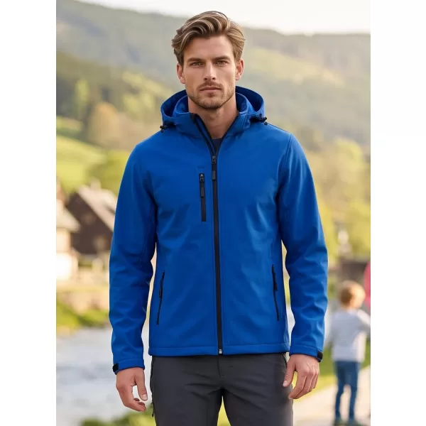 Moška softshell jakna ALTISPORT NoPrint NP/ALM225 KRALJEVSKO MODRA 