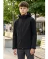 Otroška softshell jakna ALTISPORT NoPrint NP/ALK535 ČRNA