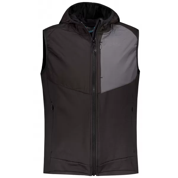  Moški softshell telovnik KILPI LENIA-M VM0117KI ČRNA 