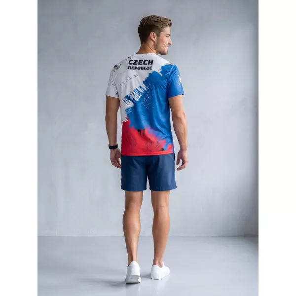  Moška premium funkcionalna majica s kratkimi rokavi ALTISPORT x CZE VOJ/ALM032TR01 LEV 