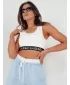Ženski vrh DSTREET SUNSEL RY2416 BELA