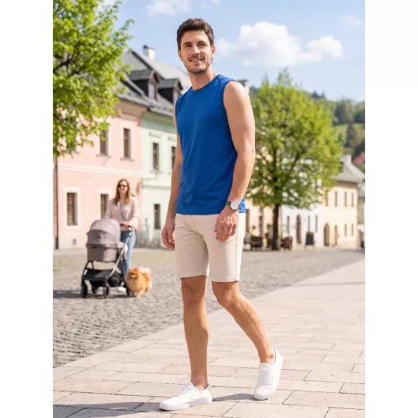  Moški funkcionalni brezrokavnik ALTISPORT NoPrint NP/ALM028 KRALJEVSKO MODRA 