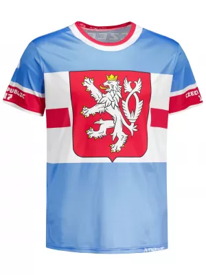 Moška premium funkcionalna majica s kratkimi rokavi ALTISPORT x CZE VOJ/ALM032TR01 RETRO