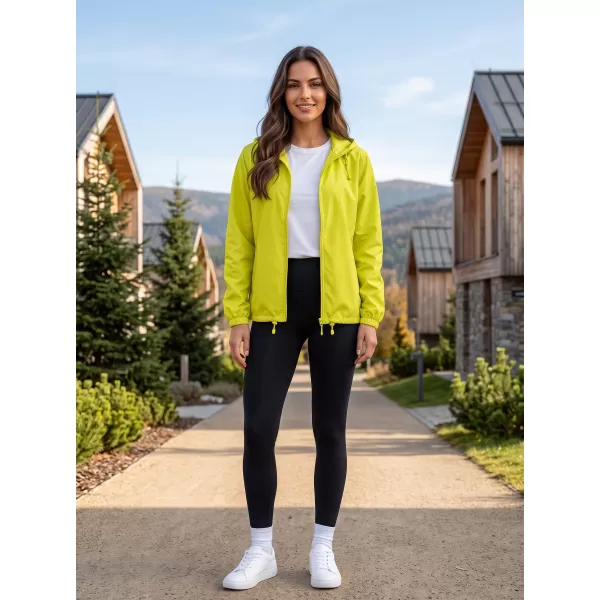  Unisex vetrovka ALTISPORT NoPrint NP/ALU425 NEON RUMENA 