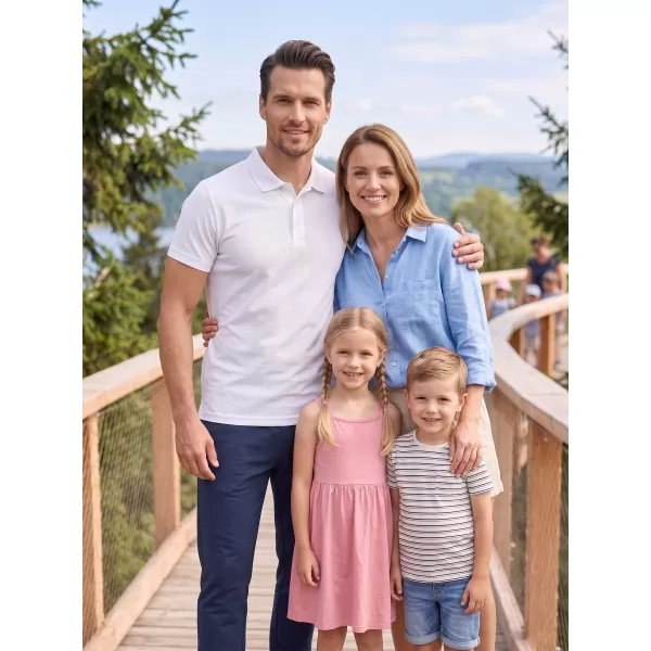  Moška majica s kratkimi rokavi z ovratnikom ALTISPORT NoPrint NP/ALM712 BELA 