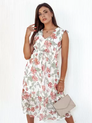 Obleka DSTREET ROSALIE EY2512 BELA