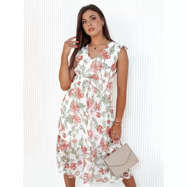  Obleka DSTREET ROSALIE EY2512 BELA 