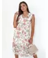 Obleka DSTREET ROSALIE EY2512 BELA