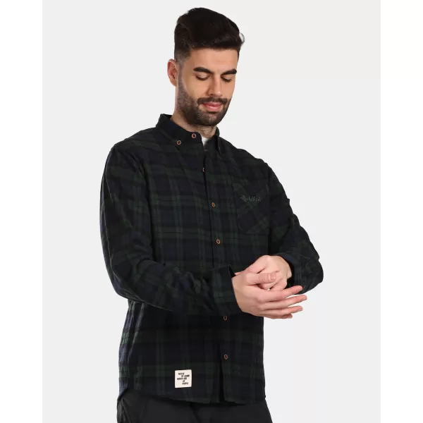 Moška srajca KILPI FLANNY-M VM0380KI TEMNO ZELENA 