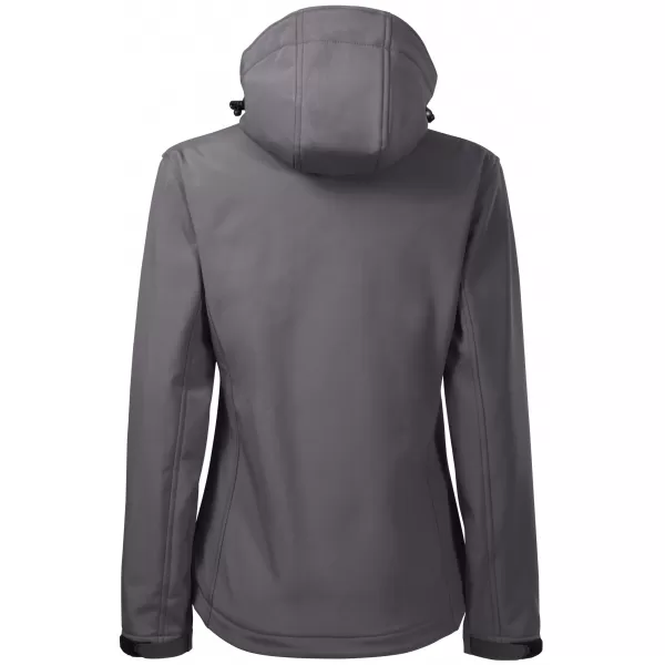  Ženska softshell jakna ALTISPORT NoPrint NP/ALW125 TEMNO SIVI POUDARKI 