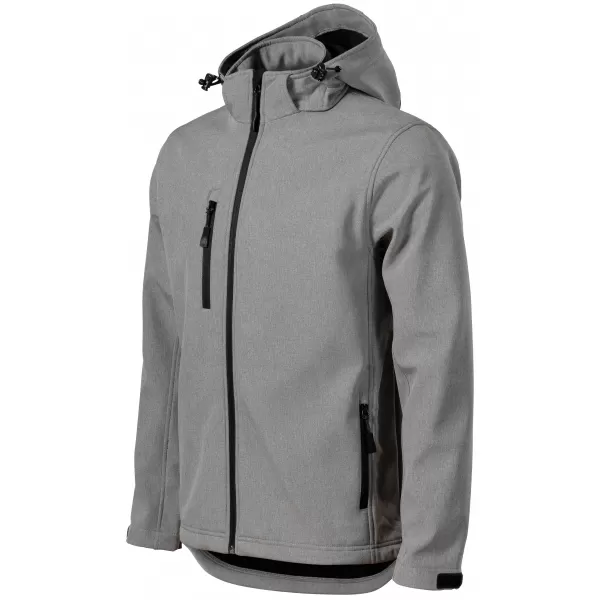  Moška softshell jakna ALTISPORT NoPrint NP/ALM225 JEKLENO SIVA 