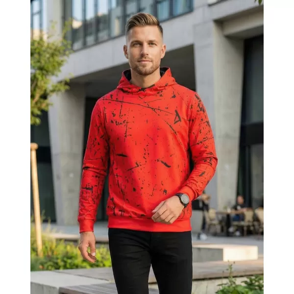  Moški vrhunski funkcionalni pulover ALTISPORT VOJ/ALM034MI01 RDEČA 