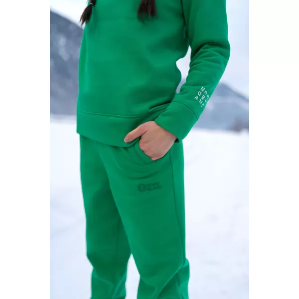  Ženske bombažne trenirke NORDBLANC BOYFRIEND NBSPL7888 ZELENA 