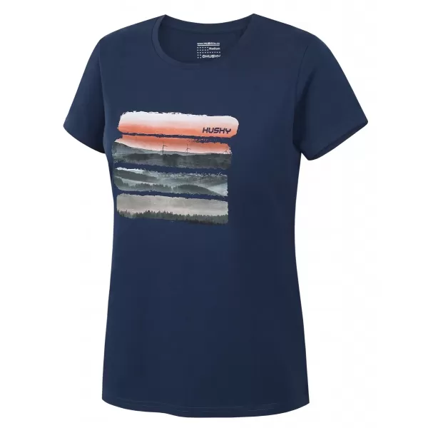  Srajca HUSKY TEE VANE L TEMNO MODRA 