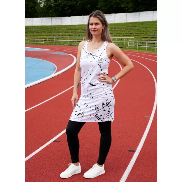  Ženska vrhunska funkcionalna brezrokavna obleka ALTISPORT VOJ/ALW034SAT01 BELA 
