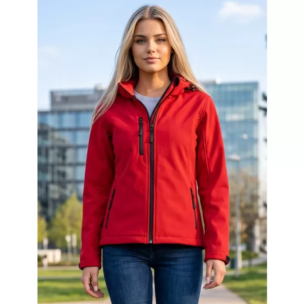  Ženska softshell jakna ALTISPORT NoPrint NP/ALW125 RDEČA 