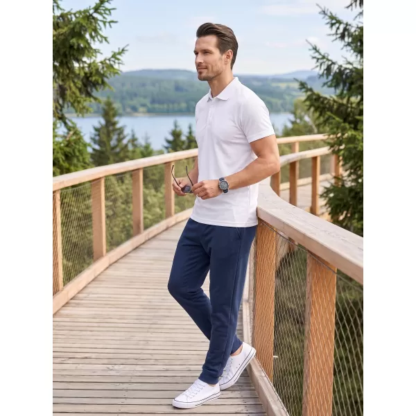  Moška majica s kratkimi rokavi z ovratnikom ALTISPORT NoPrint NP/ALM712 BELA 