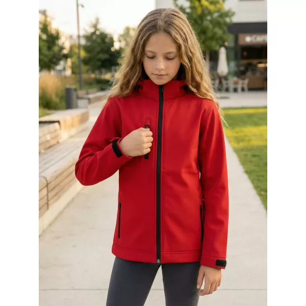  Otroška softshell jakna ALTISPORT NoPrint NP/ALK535 RDEČA 