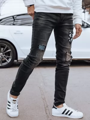 Kavbojke DSTREET UX4295 ČRN