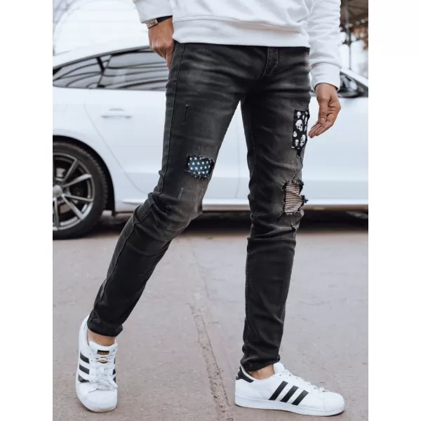  Kavbojke DSTREET UX4295 ČRN 