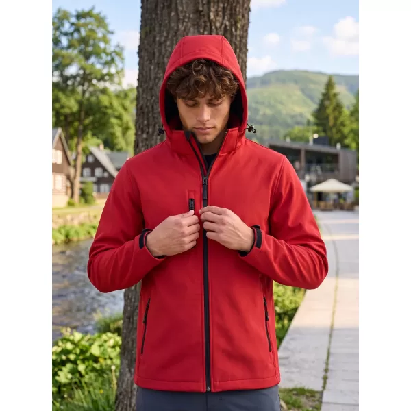  Moška softshell jakna ALTISPORT NoPrint NP/ALM225 RDEČA 