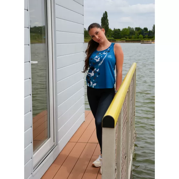  Ženski vrhunski funkcionalni brezrokavnik ALTISPORT VOJ/ALW022TIL01 KEROZIN 