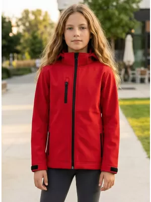 Otroška softshell jakna ALTISPORT NoPrint NP/ALK535 RDEČA