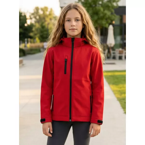  Otroška softshell jakna ALTISPORT NoPrint NP/ALK535 RDEČA 