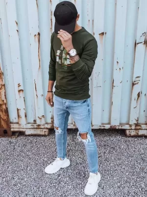 Moška jopica DSTREET BX5351 KHAKI