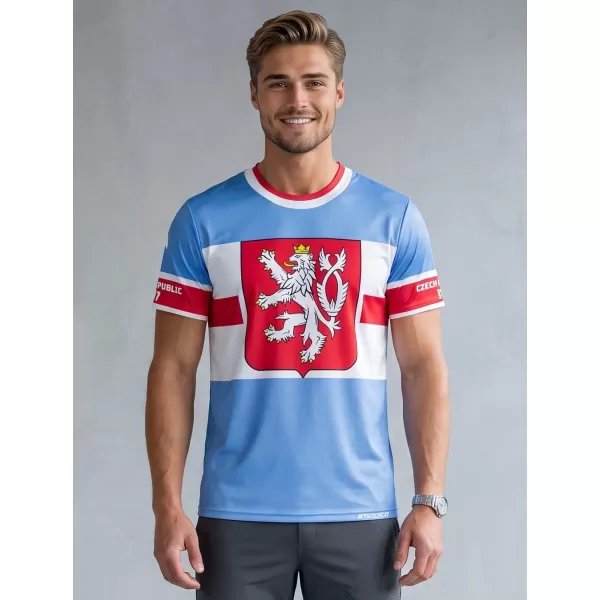  Moška premium funkcionalna majica s kratkimi rokavi ALTISPORT x CZE VOJ/ALM032TR01 RETRO 