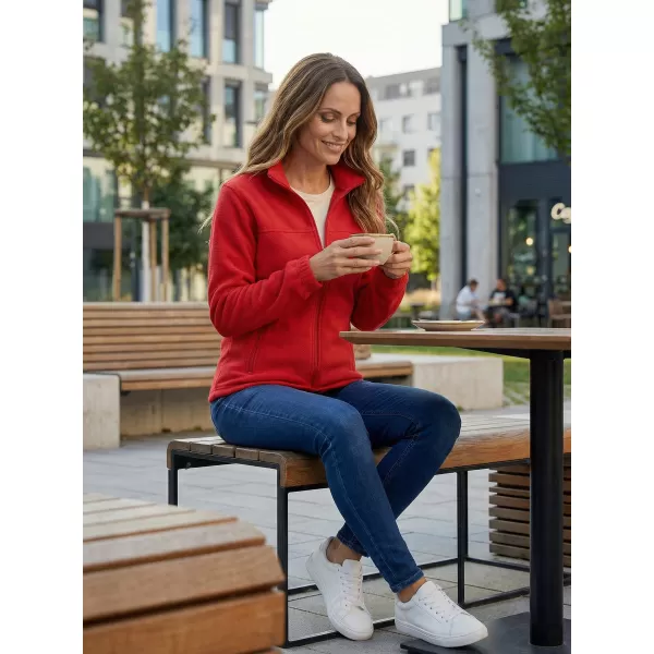  Ženski pulover iz flisa ALTISPORT NoPrint NP/ALW405 RDEČA 
