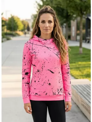 Ženski vrhunski funkcionalni pulover ALTISPORT VOJ/ALW034MI01 NEON ROZA