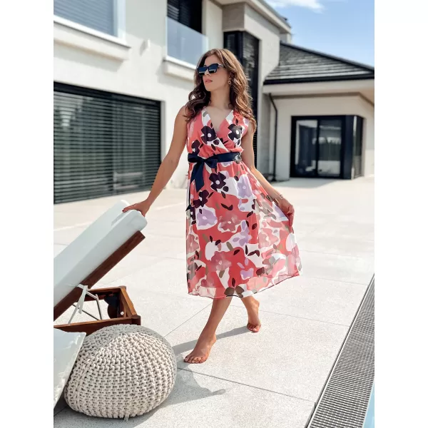  Obleka DSTREET CARIBBEA EY2498 ROZA 