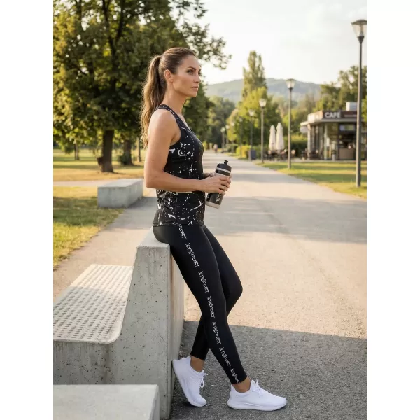  Ženski vrhunski funkcionalni brezrokavnik ALTISPORT VOJ/ALW034TIL01 ČRNA 
