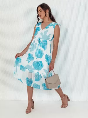 Obleka DSTREET ROSALIE EY2509 BELA