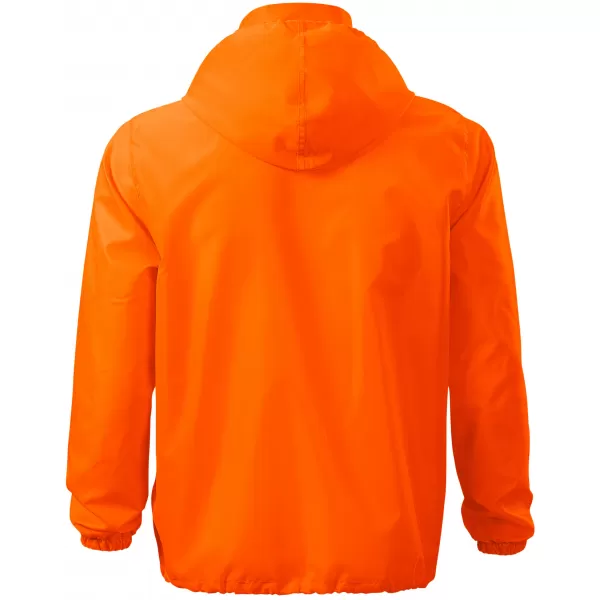  Unisex vetrovka ALTISPORT NoPrint NP/ALU425 NEON ORANŽNA 