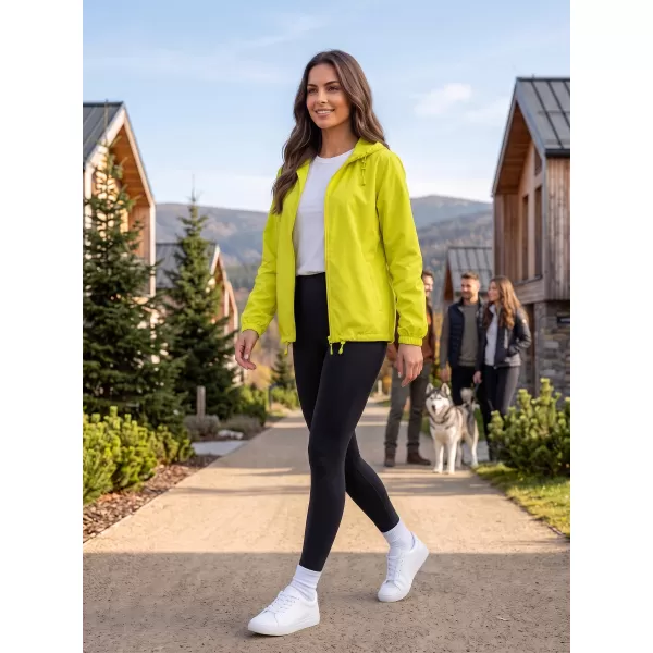  Unisex vetrovka ALTISPORT NoPrint NP/ALU425 NEON RUMENA 