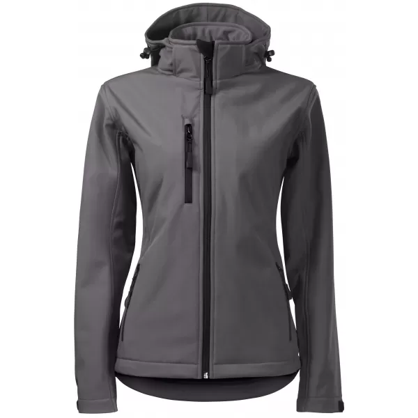  Ženska softshell jakna ALTISPORT NoPrint NP/ALW125 TEMNO SIVI POUDARKI 