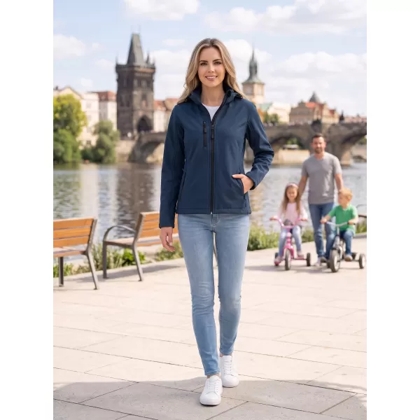  Ženska softshell jakna ALTISPORT NoPrint NP/ALW125 MORNARSKO MODRA 
