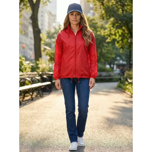  Unisex vetrovka ALTISPORT NoPrint NP/ALU425 RDEČA 