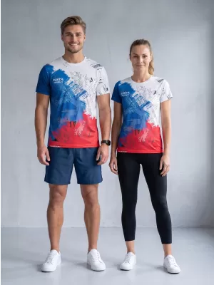 Moška premium funkcionalna majica s kratkimi rokavi ALTISPORT x CZE VOJ/ALM032TR01 LEV