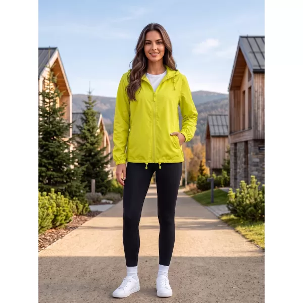  Unisex vetrovka ALTISPORT NoPrint NP/ALU425 NEON RUMENA 
