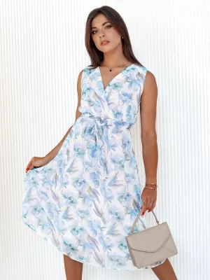 Obleka DSTREET CARIBBEA EY2499 BELA