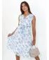 Obleka DSTREET CARIBBEA EY2499 BELA