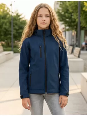 Otroška softshell jakna ALTISPORT NoPrint NP/ALK535 MORNARSKO MODRA