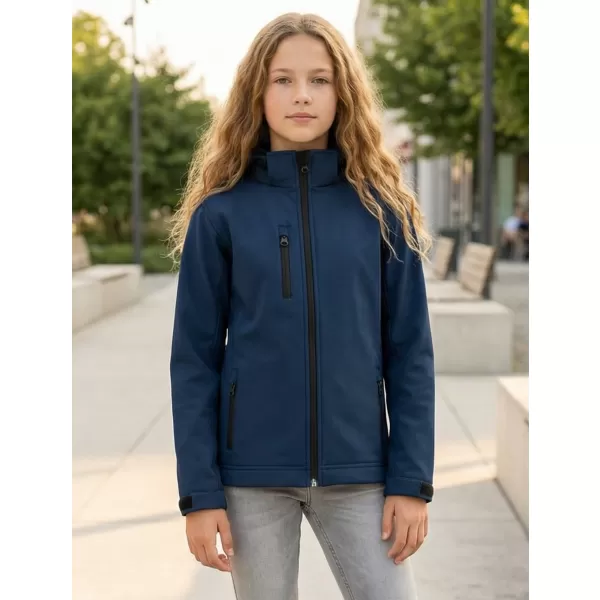  Otroška softshell jakna ALTISPORT NoPrint NP/ALK535 MORNARSKO MODRA 