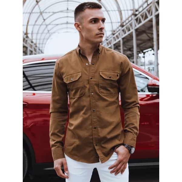  Srajca DSTREET DX2580 KARAMELA 