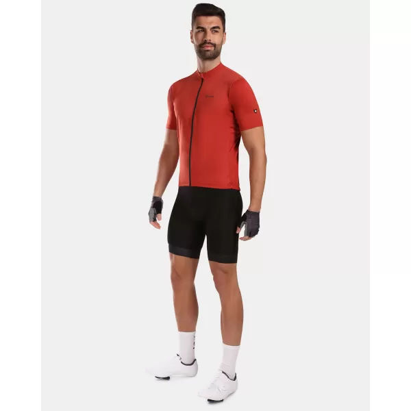  Moški kolesarski dres KILPI CAVALET-M VM0357KI TEMNO RDEČA 