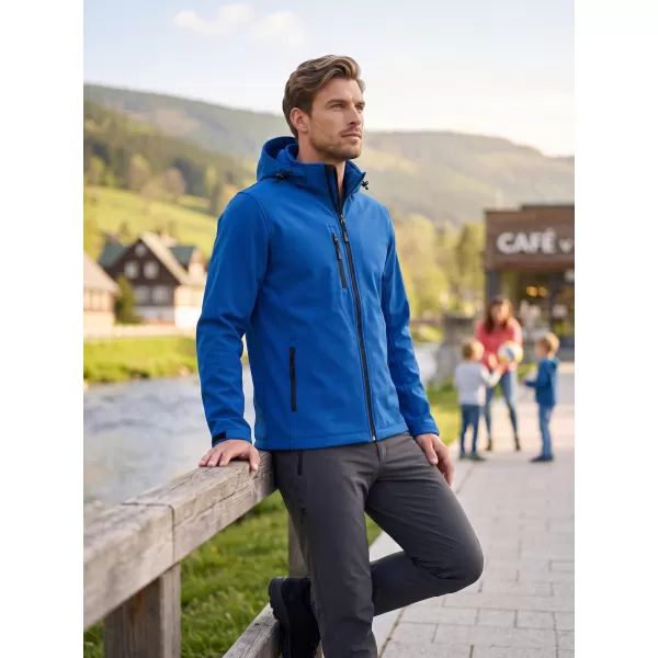  Moška softshell jakna ALTISPORT NoPrint NP/ALM225 KRALJEVSKO MODRA 