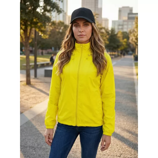  Unisex vetrovka ALTISPORT NoPrint NP/ALU425 NEON RUMENA 